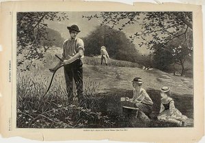 Wytwarzanie siana autorstwa Winslow Homer