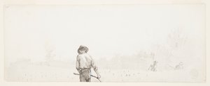 Człowiek z kosą autorstwa Winslow Homer
