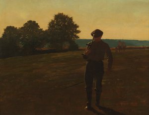 Człowiek z kosą autorstwa Winslow Homer