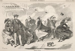 marcowe wiatry, 1859. autorstwa Winslow Homer