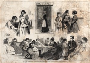 Nowojorskie organizacje charytatywne – St. Barnabas House, 304 Mulberry Street, 1874. autorstwa Winslow Homer