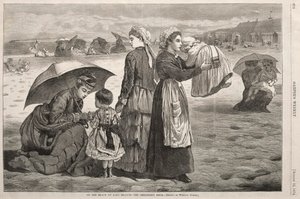 Na plaży w Long Branch - Godzina dla dzieci, 1874. autorstwa Winslow Homer