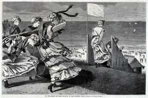 On the Bluff at Long Branch, at the Bathing Hour, z Harper