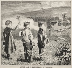 W drodze nad jezioro George autorstwa Winslow Homer