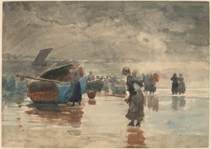 Na piaskach autorstwa Winslow Homer