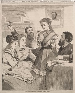 Nasz następny prezydent, 1868. autorstwa Winslow Homer