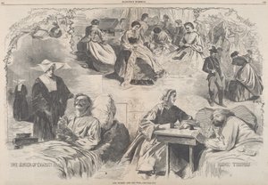 Nasze kobiety i wojna, opublikowana w 1862 r. autorstwa Winslow Homer