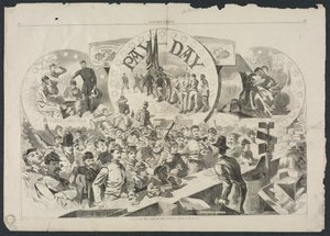 Dzień wypłaty w Armii Potomaku autorstwa Winslow Homer