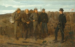 Więźniowie z frontu, 1866 r. autorstwa Winslow Homer