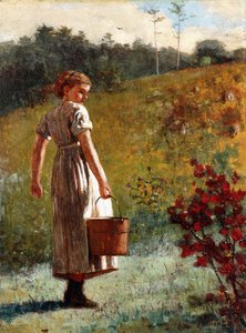 Powrót z wiosny, 1874 autorstwa Winslow Homer