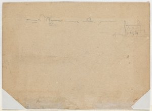 Linia dachu [verso] autorstwa Winslow Homer