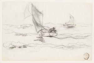 Łodzie żaglowe autorstwa Winslow Homer