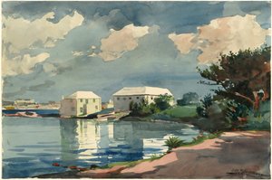 Solnisko, Bermudy autorstwa Winslow Homer