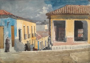 Santiago de Cuba: Scena uliczna autorstwa Winslow Homer