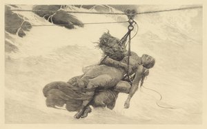 Uratowany, 1889 autorstwa Winslow Homer
