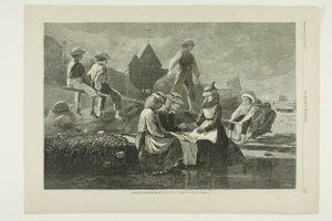 Seesaw-Gloucester, Massachusetts autorstwa Winslow Homer