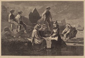 Huśtawka - Gloucester, Massachusetts, opublikowana w 1874 r. autorstwa Winslow Homer