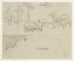Wypas owiec autorstwa Winslow Homer