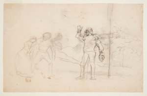 Szkic do „Wraku” autorstwa Winslow Homer