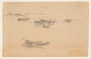 Szkice Dories na powozach autorstwa Winslow Homer