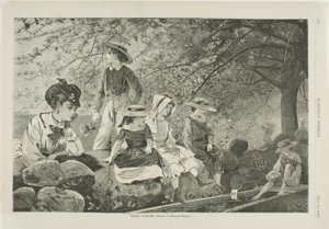 Wiosenne kwiaty autorstwa Winslow Homer