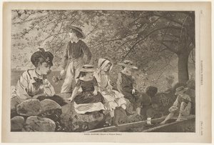 Wiosenne kwiaty autorstwa Winslow Homer