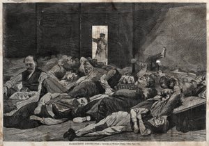 Lokatorzy dworcowi, 1874 r. autorstwa Winslow Homer