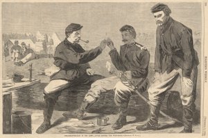 Święto Dziękczynienia w wojsku autorstwa Winslow Homer