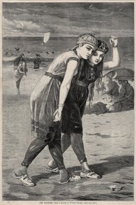 Kąpiący się, 1873. autorstwa Winslow Homer