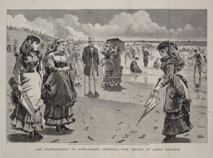 The Beach at Long Branch, opublikowana jako dodatek do czasopisma Appleton