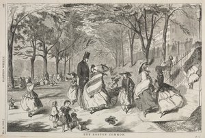 Boston Common autorstwa Winslow Homer