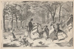 Boston Common, z Harper autorstwa Winslow Homer