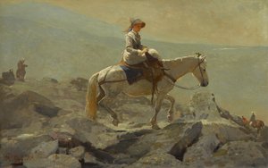 Ścieżka Ogłowie, Białe Góry, 1868 autorstwa Winslow Homer