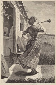Róg obiadowy, 1870. autorstwa Winslow Homer