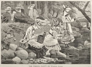Wyprawa wędkarska autorstwa Winslow Homer