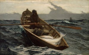 Ostrzeżenie przed mgłą autorstwa Winslow Homer