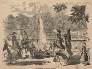 Fontanna w Boston Common, z Ballou