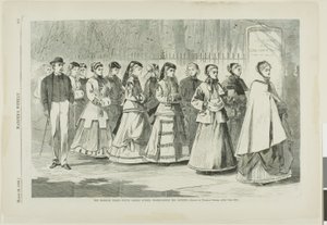 Poranny spacer - szkoła dla młodych kobiet promująca aleję autorstwa Winslow Homer