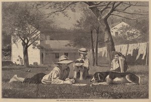 Nooning, opublikowane 1873. autorstwa Winslow Homer