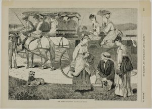 Wycieczka na piknik autorstwa Winslow Homer