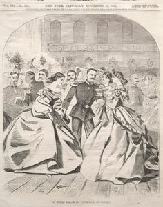 Rosyjski bal - w sali kolacyjnej autorstwa Winslow Homer