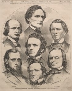 Odstąpienie delegacji Missisipi w Kongresie, 1861. autorstwa Winslow Homer