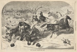 Sezon sań autorstwa Winslow Homer