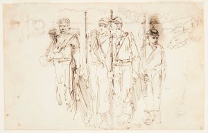 Chodzący ranni autorstwa Winslow Homer