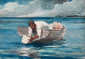 Wachlarz wody autorstwa Winslow Homer