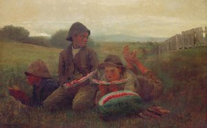 Chłopcy z Arbuza, 1876 autorstwa Winslow Homer