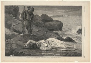 Wrak autorstwa Winslow Homer
