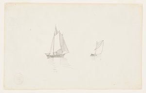 Dwumasztowy szkuner autorstwa Winslow Homer
