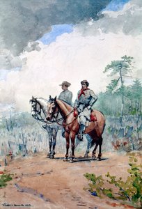 Dwóch harcerzy federalnych, 1887 autorstwa Winslow Homer