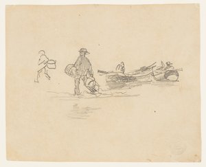 Dwóch rybaków, Anglia autorstwa Winslow Homer